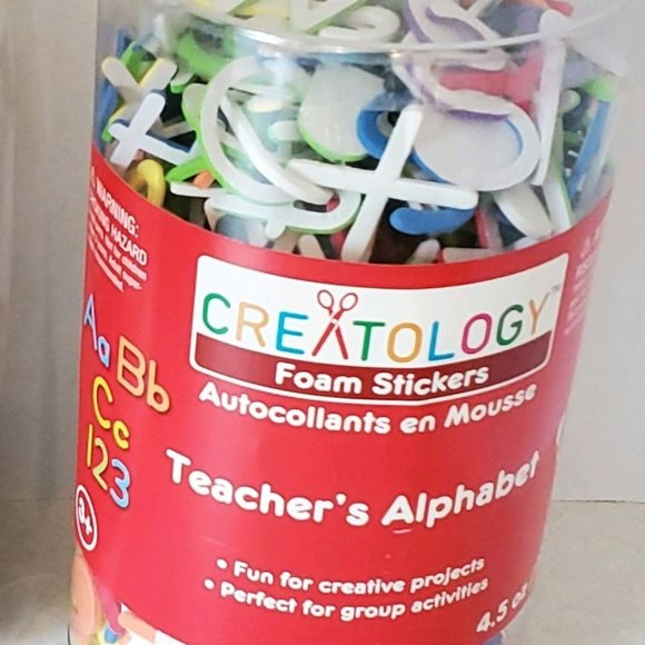 Creatology Other - Foam Letter/Number Sticker Set - CREATOLOGY